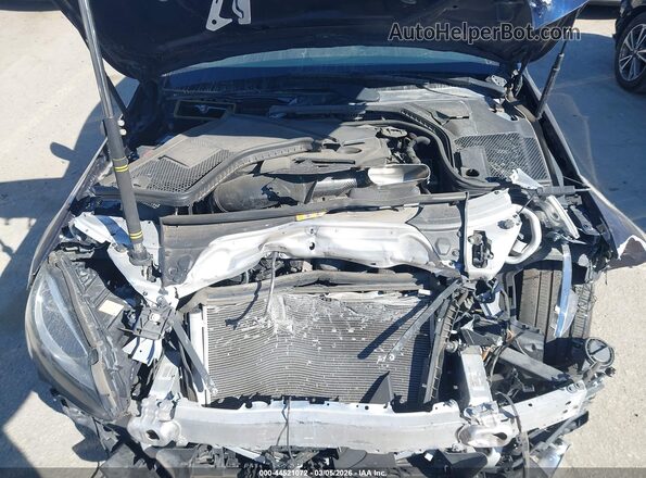 55SWF4JBXJU266420 2018 MERCEDES-BENZ C-CLASS Blue Widok z tyłu