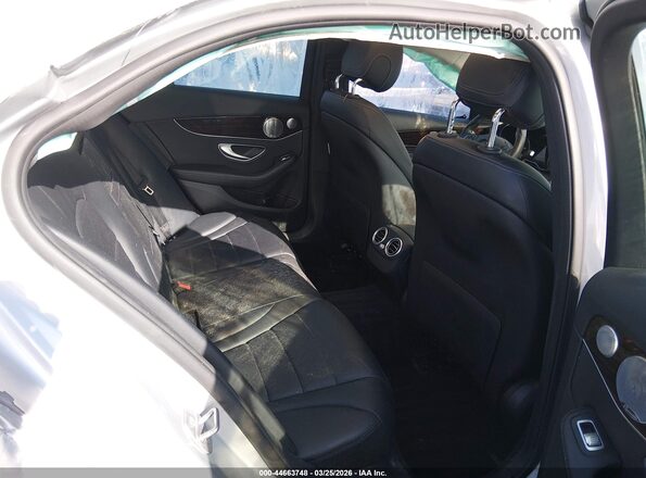 55SWF4KB0HU226162 2017 MERCEDES-BENZ C-CLASS Silver Vista de la etiqueta del VIN