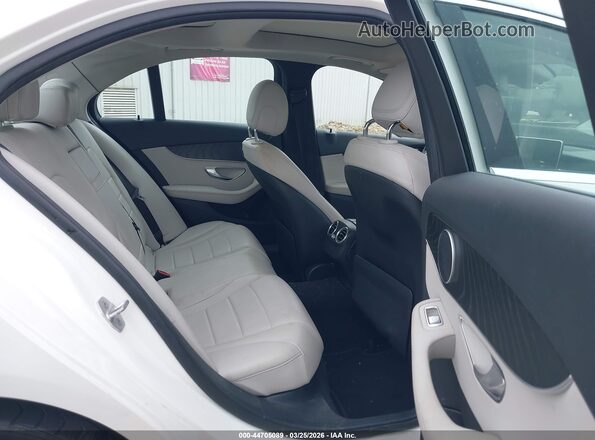55SWF4KB1GU148506 2016 MERCEDES-BENZ C-CLASS White VIN sticker view