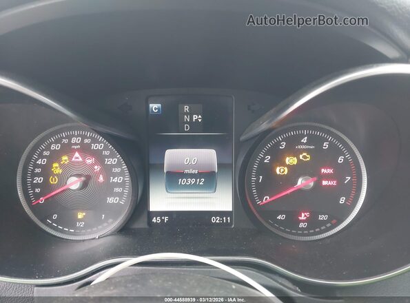 55SWF4KB4GU175974 2016 MERCEDES-BENZ C-CLASS Silver Widok tylnych siedzeń