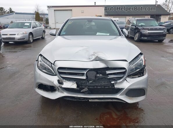 55SWF4KB4GU175974 2016 MERCEDES-BENZ C-CLASS Silver Widok zestawu wskaźników
