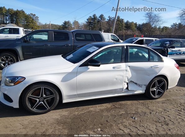 55SWF4KB7HU213053 2017 MERCEDES-BENZ C-CLASS White Սալոնի 360 աստիճան տեսք
