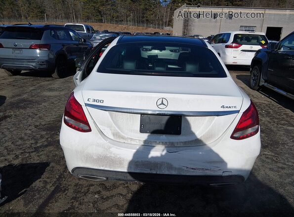 55SWF4KB7HU213053 2017 MERCEDES-BENZ C-CLASS White 