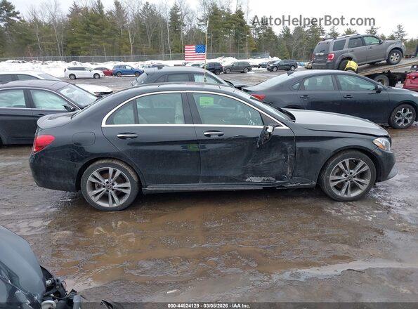 55SWF4KB7JU271606 2018 MERCEDES-BENZ C-CLASS Black Vista interior de 360 grados