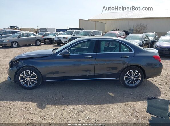55SWF4KB8GU139429 2016 MERCEDES-BENZ C-CLASS Gray Панорамний вид салону 360°