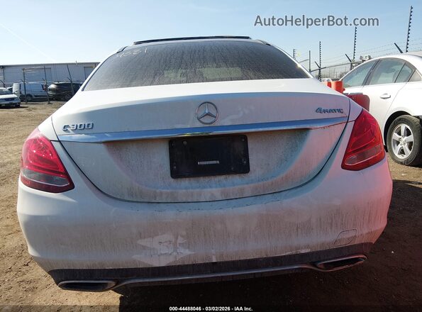 55SWF4KB8HU226278 2017 MERCEDES-BENZ C-CLASS Белый 