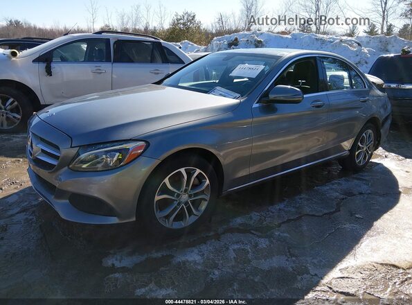55SWF4KBXGU107999 2016 MERCEDES-BENZ C-CLASS Серебряный 