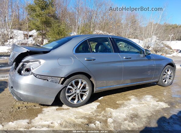 55SWF4KBXGU107999 2016 MERCEDES-BENZ C-CLASS Серебряный 