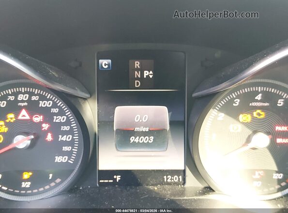 55SWF4KBXGU107999 2016 MERCEDES-BENZ C-CLASS Серебряный 