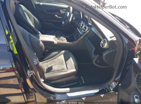 55SWF6EB0JU269543 2018 MERCEDES-BENZ AMG C 43 Черный Вид салона спереди