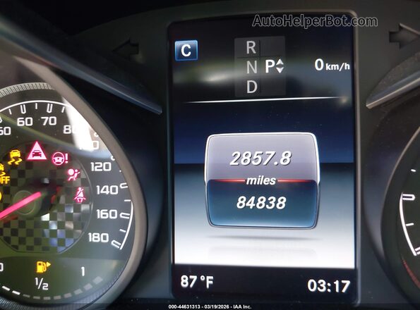 55SWF6EB0JU269543 2018 MERCEDES-BENZ AMG C 43 Черный Вид задних сидений