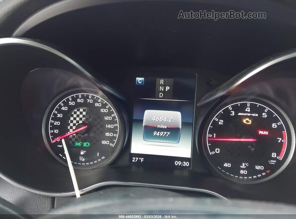 55SWF6EB4HU230660 2017 MERCEDES-BENZ AMG C 43 White Widok tylnych siedzeń