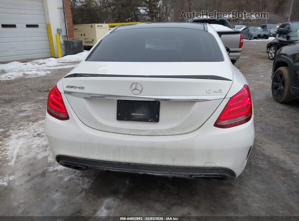 55SWF6EB4HU230660 2017 MERCEDES-BENZ AMG C 43 White 