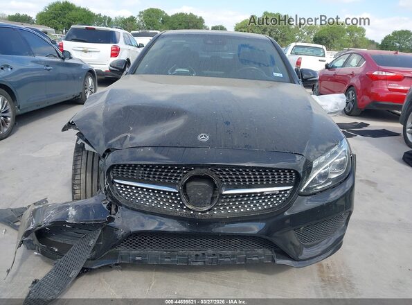 55SWF6EB4JU261042 2018 MERCEDES-BENZ AMG C 43 Black ხელსაწყოთა პანელის ხედი