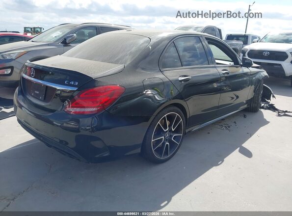 55SWF6EB4JU261042 2018 MERCEDES-BENZ AMG C 43 Black უკანა მარჯვენა