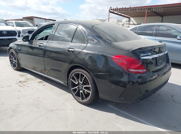 55SWF6EB4JU261042 2018 MERCEDES-BENZ AMG C 43 Black უკანა მარცხენა
