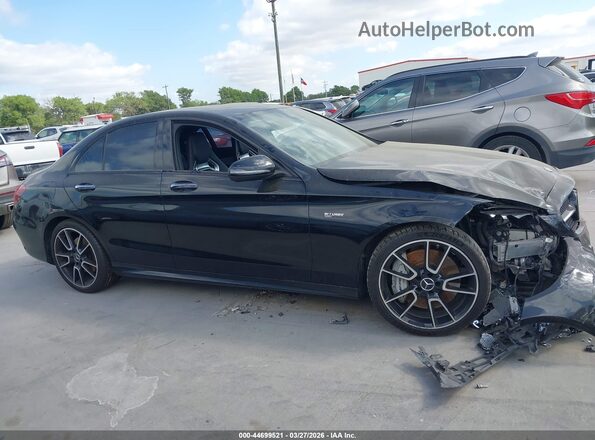 55SWF6EB4JU261042 2018 MERCEDES-BENZ AMG C 43 Black უკანა სალონის ხედი