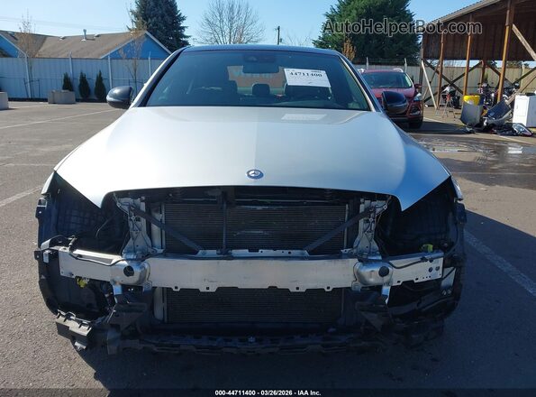 55SWF6EB5HU198060 2017 MERCEDES-BENZ AMG C 43 Серебряный Вид задней части салона