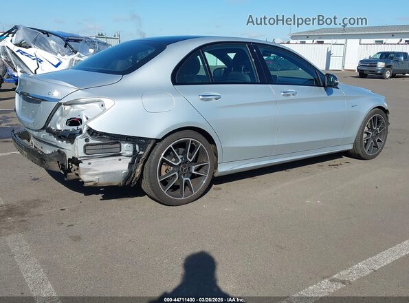 55SWF6EB5HU198060 2017 MERCEDES-BENZ AMG C 43 Серебряный Задняя правая четверть
