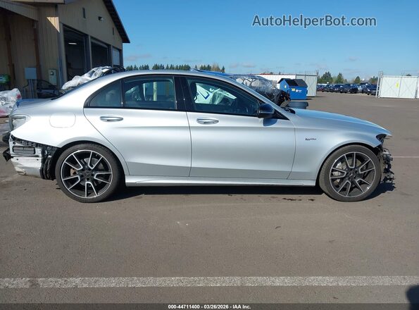 55SWF6EB5HU198060 2017 MERCEDES-BENZ AMG C 43 Серебряный Панорамный вид салона 360°