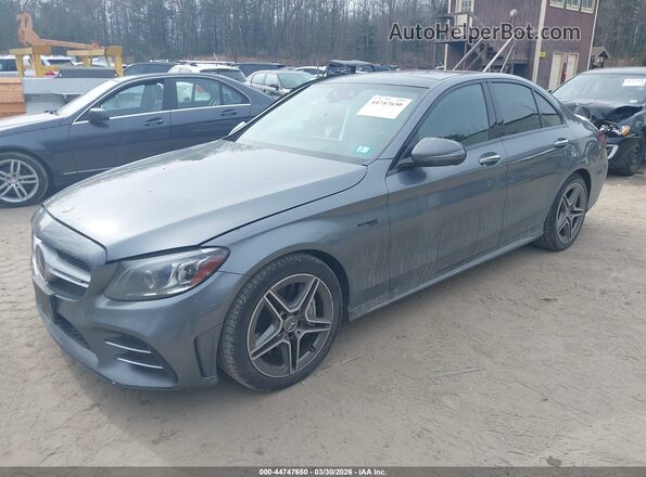 55SWF6EB5LU328394 2020 MERCEDES-BENZ AMG C 43 Gray 