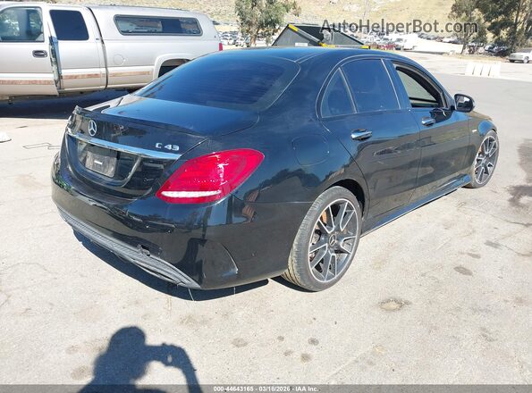 55SWF6EB8HU192947 2017 MERCEDES-BENZ AMG C 43 Black Задня права чверть