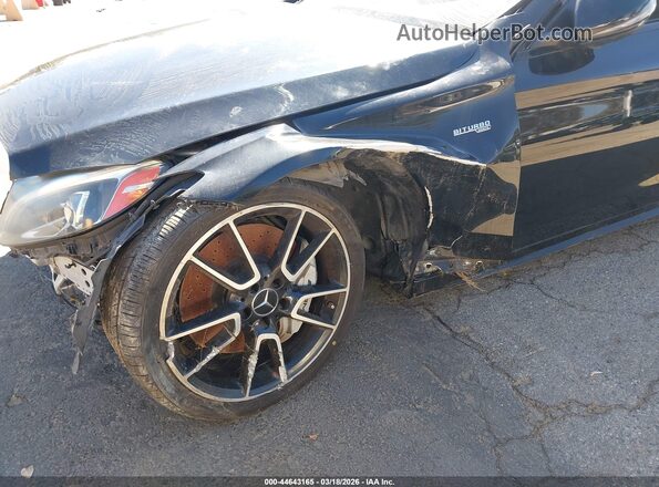 55SWF6EB8HU192947 2017 MERCEDES-BENZ AMG C 43 Black Вид спереду