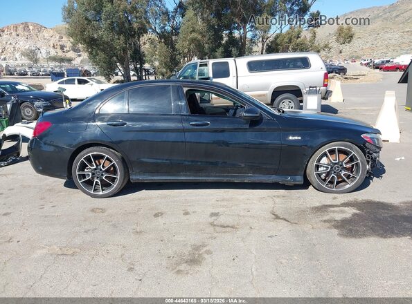 55SWF6EB8HU192947 2017 MERCEDES-BENZ AMG C 43 Black Вид задньої частини салону