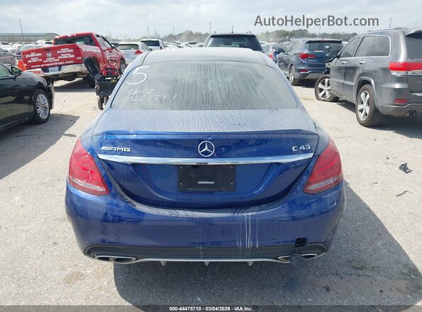 55SWF6EBXJU267430 2018 MERCEDES-BENZ AMG C 43 Blue 