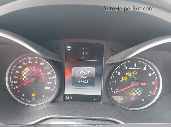 55SWF6EBXJU267430 2018 MERCEDES-BENZ AMG C 43 Blue უკანა სავარძლების ხედი