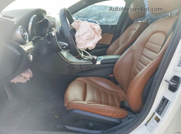 55SWF6EBXKU295794 2019 MERCEDES-BENZ C White 