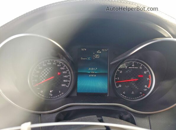 55SWF6EBXKU295794 2019 MERCEDES-BENZ C White 