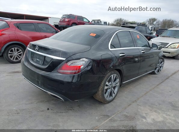 55SWF8DB0KU308551 2019 MERCEDES-BENZ C-CLASS Black Trasero derecho