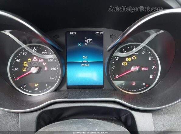 55SWF8DB0KU308551 2019 MERCEDES-BENZ C-CLASS Black Vista de los asientos traseros