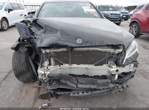 55SWF8DB0KU308551 2019 MERCEDES-BENZ C-CLASS Black Vista frontal