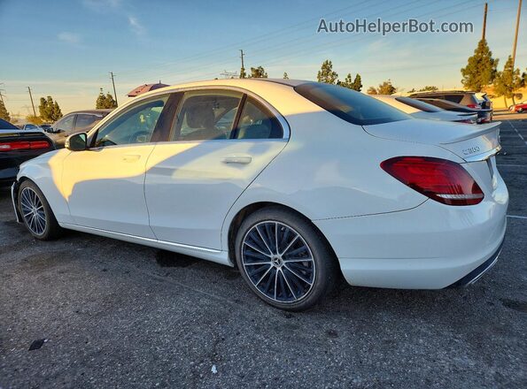 55SWF8DB0KU313913 2019 MERCEDES-BENZ C White 