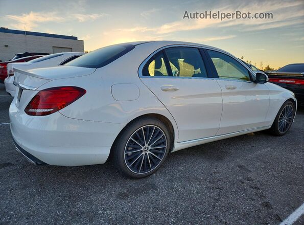 55SWF8DB0KU313913 2019 MERCEDES-BENZ C White 
