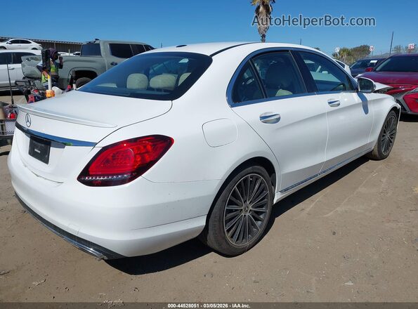 55SWF8DB1KU300118 2019 MERCEDES-BENZ C-CLASS White 