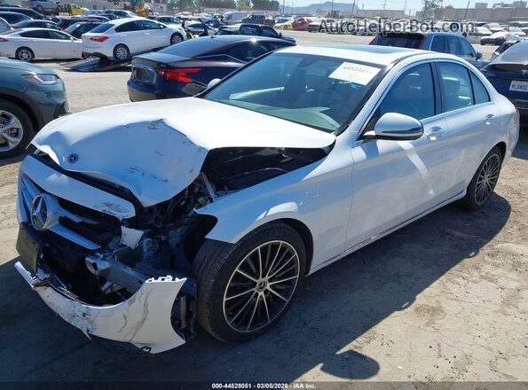 55SWF8DB1KU300118 2019 MERCEDES-BENZ C-CLASS White 