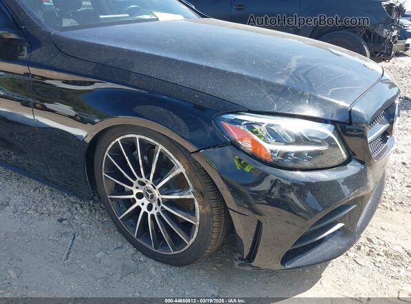 55SWF8DB2KU310415 2019 MERCEDES-BENZ C-CLASS Black Vista frontal