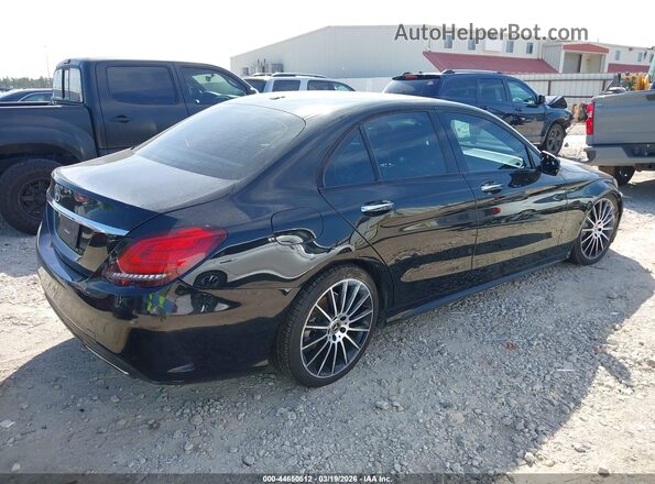 55SWF8DB2KU310415 2019 MERCEDES-BENZ C-CLASS Black Trasero derecho