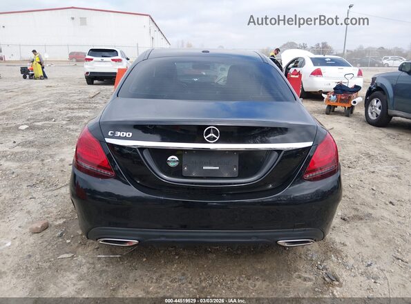 55SWF8DB3KU308737 2019 MERCEDES-BENZ C-CLASS Black 