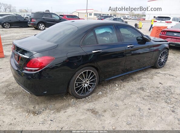 55SWF8DB3KU308737 2019 MERCEDES-BENZ C-CLASS Black 