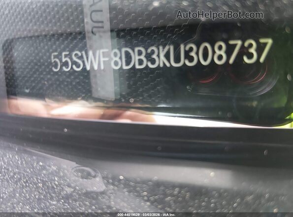 55SWF8DB3KU308737 2019 MERCEDES-BENZ C-CLASS Black 