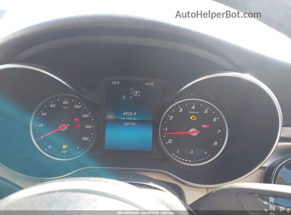 55SWF8DB4KU295030 2019 MERCEDES-BENZ C-CLASS White Вид задніх сидінь
