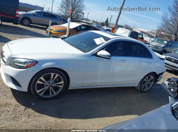 55SWF8DB4KU295030 2019 MERCEDES-BENZ C-CLASS White Панорамний вид салону 360°