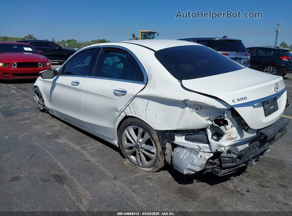 55SWF8DB6KU294784 2019 MERCEDES-BENZ C-CLASS White Հետևի ձախ