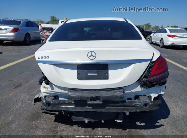 55SWF8DB6KU294784 2019 MERCEDES-BENZ C-CLASS White 