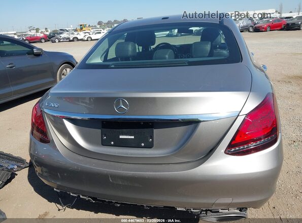 55SWF8DB6KU314516 2019 MERCEDES-BENZ C-CLASS Gray 