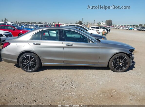 55SWF8DB6KU314516 2019 MERCEDES-BENZ C-CLASS Gray სალონის 360-გრადუსიანი ხედი